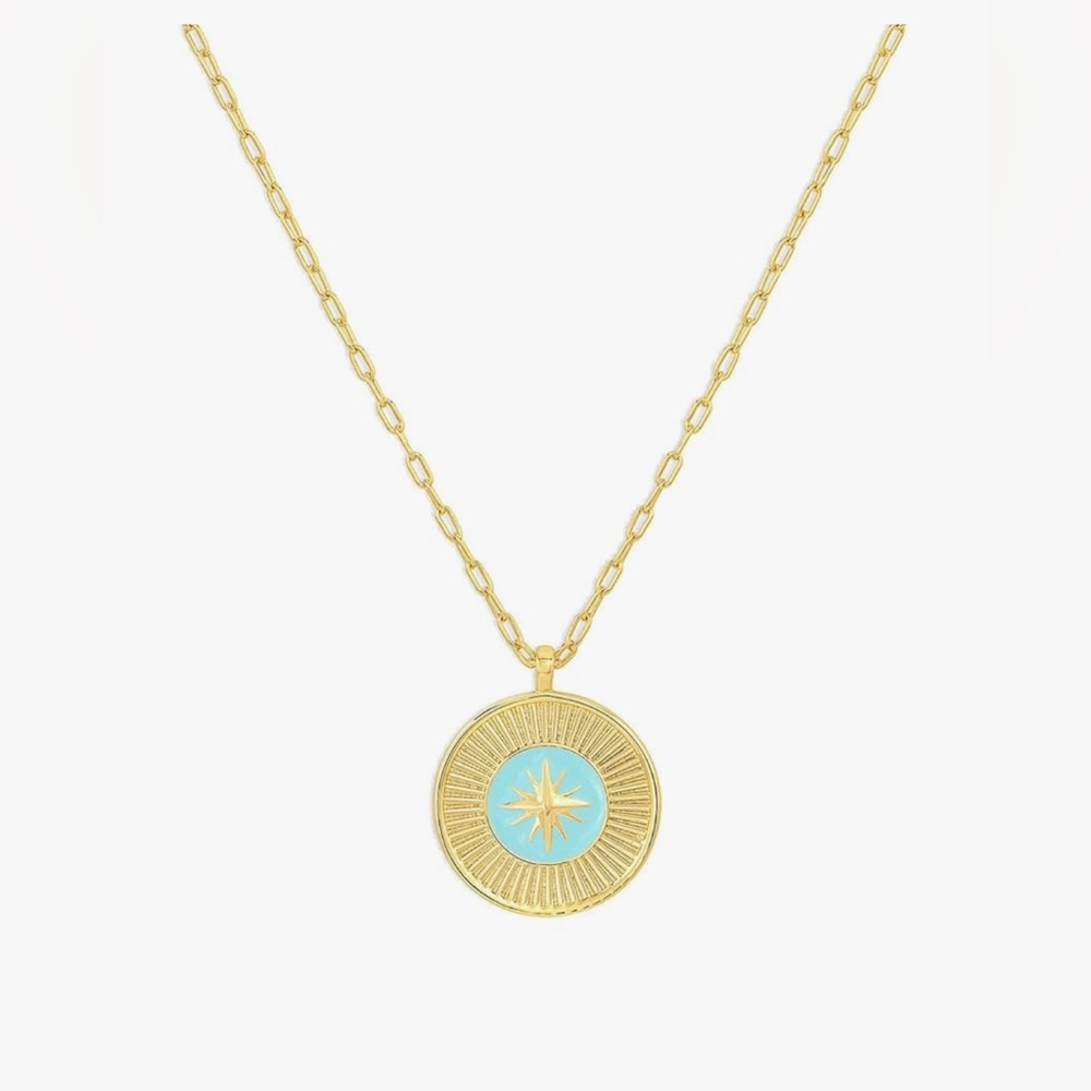 Gorjana Compass Pendant Necklace